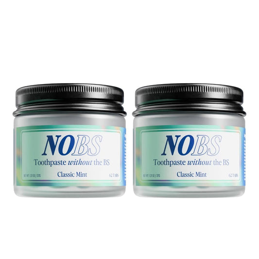 NOBS Toothpaste Tablets Over 30M+ Satisfied Teeth! 2pack